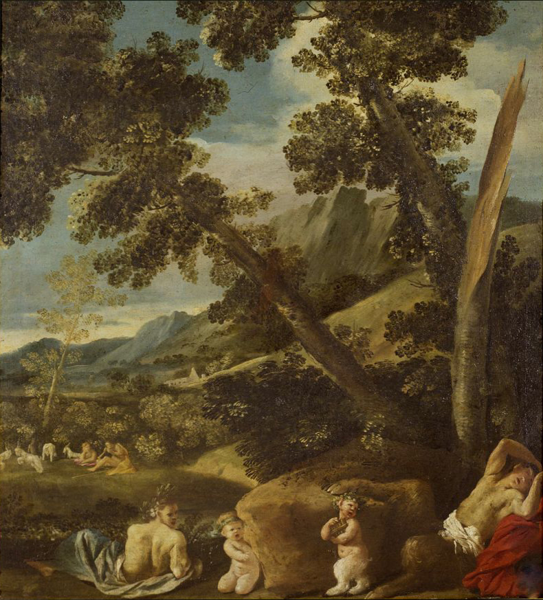 landscape with satir